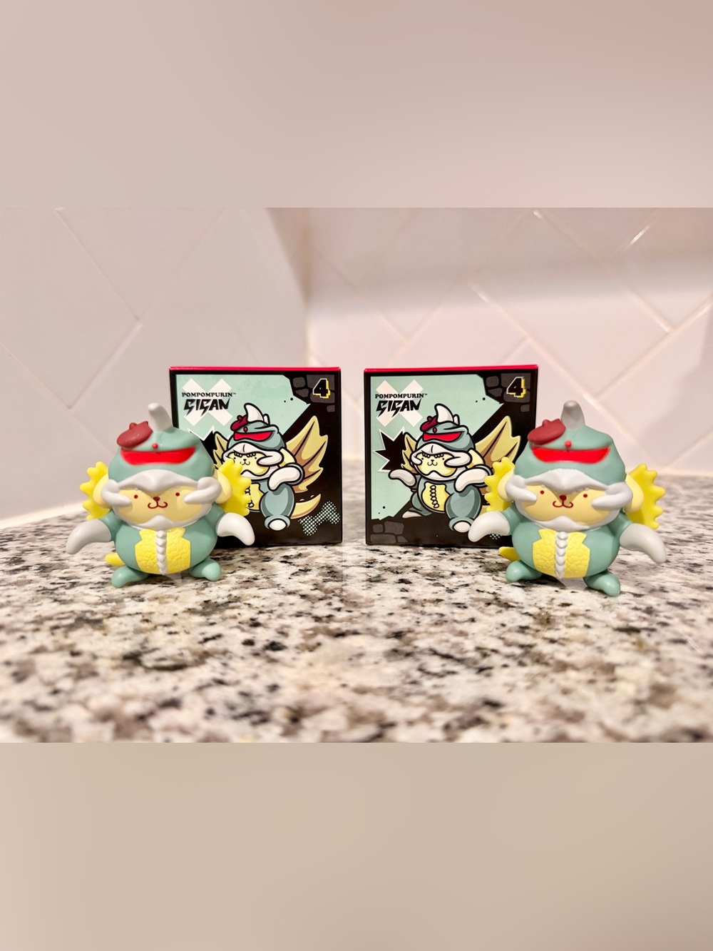 McDonald’s Hello Kitty x Godzilla Blind Box Figures-Pompompurin Gigan